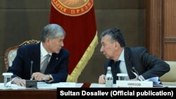 Алмазбек Атамбаев жана Фарид Ниязов