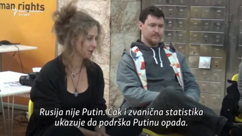 Pusi Rajot u Beogradu: 'Rusija nije Putin'