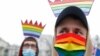 Акція на захист прав спільноти ЛГБТ+ почалася в Києві близько 11:00