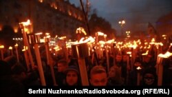 «Марш славы» в Киеве, 14 октября 2017 года