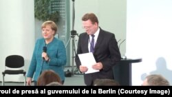 Angela Merkel şi Andreas Holstein