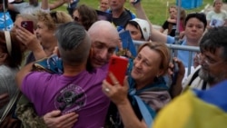 Tears Of Joy As Freed Ukrainians Return Home In Latest Prisoner Swap