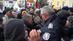 Bulgarian Far-Right Protesters Try To Storm Parliament During Rally Against COVID Restrictions