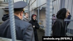 Суд над затриманими учасниками акції протесту в Білорусі, 15 березня 2017 року