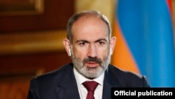 Премьер-министр Армении Никол Пашинян, 15 октября 2020 г. 