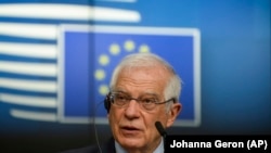 Șeful diplomației europene Josep Borrell , Bruxelles (foto arhivă). 