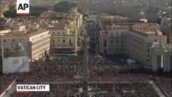 Ultima apariție publică a Papei Benedict al XVI-lea