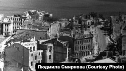 Севастополь после бомбардировок люфтваффе. Лето 1942 года