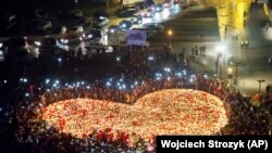 Gdansk, 16 ianuarie 2019.