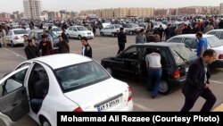 Iran -- Vehicle Friday Market in Mashhad, Iran. Undated. 