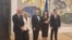 На адкрыцьці інфармацыйнага пункту