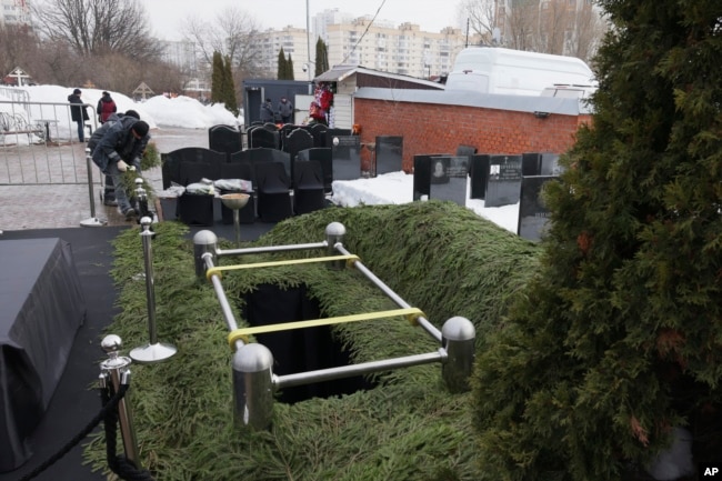 Vendi ku do të varroset Navalny.