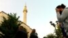 Muslim believers in Kosovo pray Eid al-Adha. Prishtina, 20July2021.