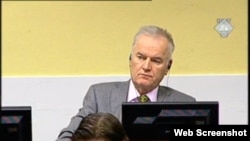 Ratko Mladić na suđenju u Hagu, 11. prosinac 2012.