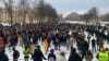 Russia - protest on January 31, 2021, St. Petersburg