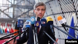 Міністар замежных спраў Літвы Кястуціс Будрыс. Архіўнае фота