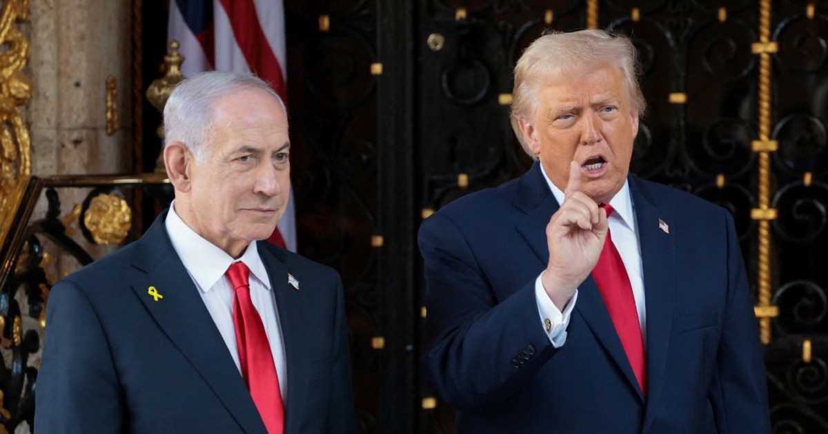 Trump e paralajmëron Iranin  i bën thirrje Hamasit të çarmatoset pas takimit me Netanyahun