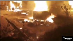 Взрыв бензовоза в Ливане, 14 августа 2021 года 