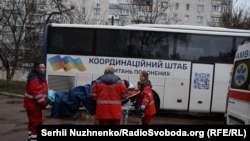 Падчас абмену палоннымі паміж Расеяй і Ўкраінай. Ілюстрацыйнае фота