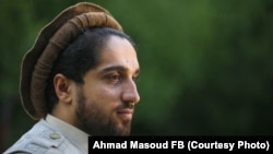 احمد مسعود رهبر جبهه ضد طالبان موسوم به «جبهه مقاومت ملی»