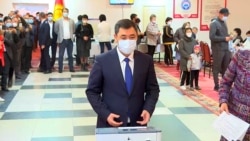 Kyrgyz President Votes In Referendum On New Constitution