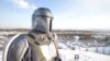 Video screenshot - Mandalorian fan in Russia