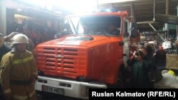 Базар-Коргон районундагы борбордук базар.