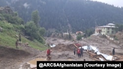 Flood in Nuristan of Afghanistan