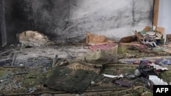 حمص کې د امام علي بن ابي طالب جومات تر چاودنې وروسته 