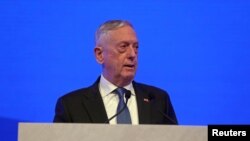 Американскиот секретар за одбрана Џејмс Матис