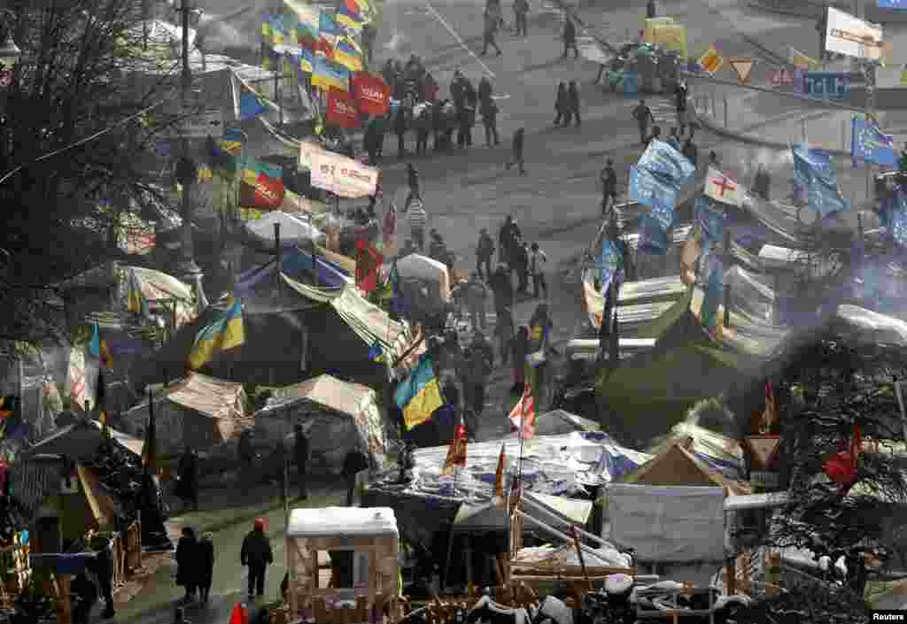 Kijev, 27. januar 2014. Foto: REUTERS / Vasily Fedosenko 