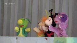 Using Puppets To Warn About Mines In Ukraine
