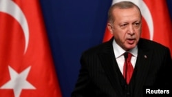 Turkish President Tayyip Recep Erdogan 