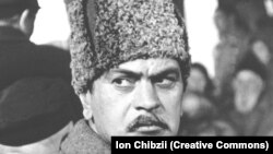 Ion Ungureanu în filmului „Furtuna roșie”m Moldova-film, 1971.