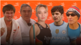 "Азаттыктын" Борбор Азия кызматтарынын "Спорт: Кыйынчыкты жеңген кыраандар" сынагынын жеңүүчүлөрү.