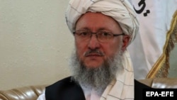 Acting Afghan Deputy Prime Minister Abdul Salam Hanafi (file photo)