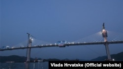 Pelješki most spojen je na ceremoniji 28. jula uveče