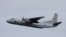 A Russian An-26 transport plane