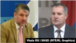 Banjalučki gradonačelnik podigao je krivičnu prijavu protiv Alena Šeranića (lijevo) i Radovana Viškovića (desno)