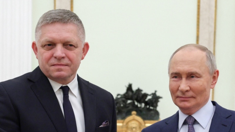 Putin Says Slovak PM Ready To Offer ‘Platform’ For Possible Ukraine Talks