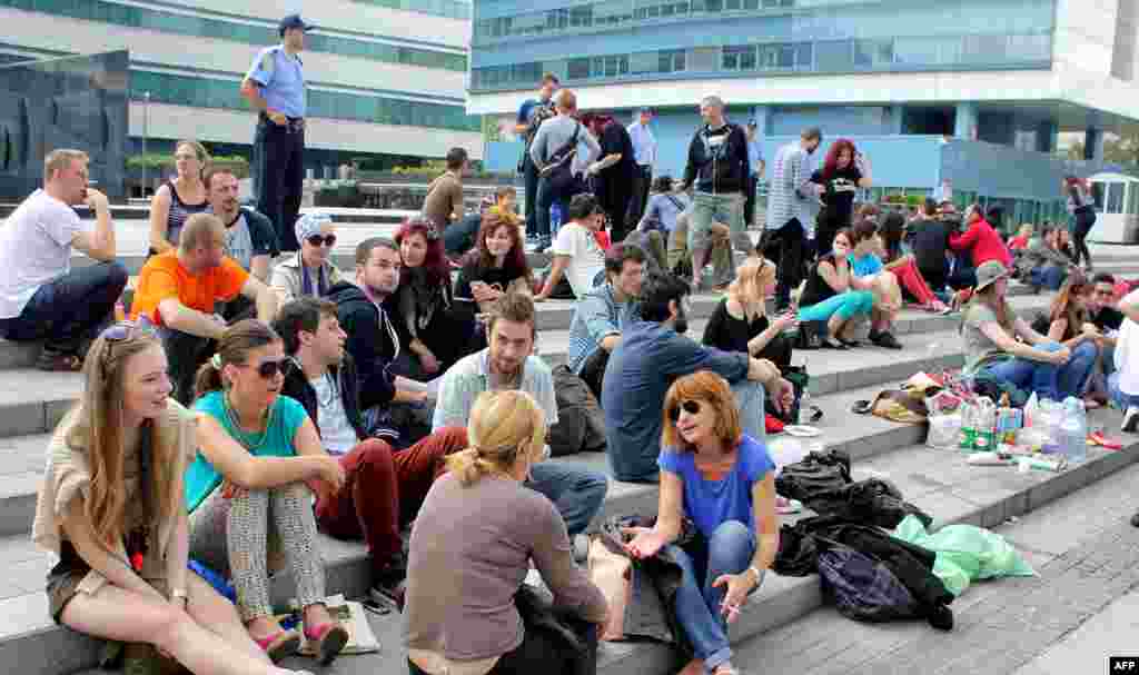 Sarajevo, 8. juni 2013. Foto: AFP / Elvis Barukčić 