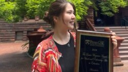 Девушка-ученая из Казахстана