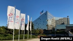 Sedište Naftne industrije Srbije u Beogradu, 22. septembar 2025.