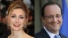 Julie Gayet şi Francois Hollande