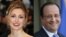 Julie Gayet şi Francois Hollande