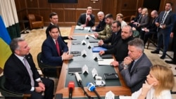 Встреча американских и украинских представителей в ноябре.