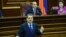 Armenia - Prime Minister Tigran Sarkisian addresses the National Assembly, Yerevan, 23May2013.