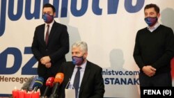 Predstavnici HDZ-a nakon izbora u Mostaru
