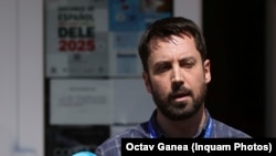 Șeful misiunii OSCE/ODIHR de observare a alegerilor din România, Eoghan Murphy.