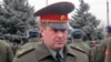 Valeri Plohotniuk, pe atunci colonel, la alinierea militară desfășurată pe platoul garnizoanei Grupului Operativ al Trupelor Ruse din regiunea transnistreană cu ocazia numirii sale în funcția de comandant al GOTR, noiembrie 2011